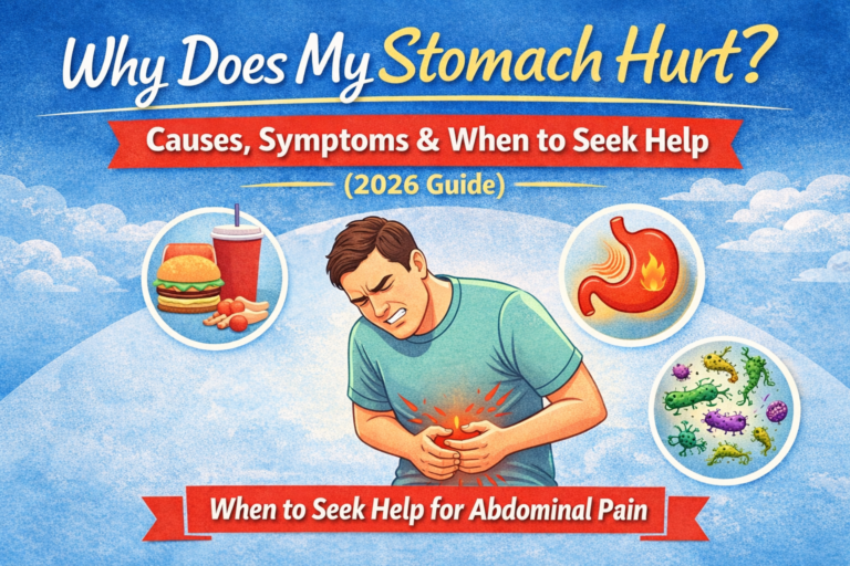 Why Does My Stomach Hurt? Causes, Symptoms & When to Seek Help