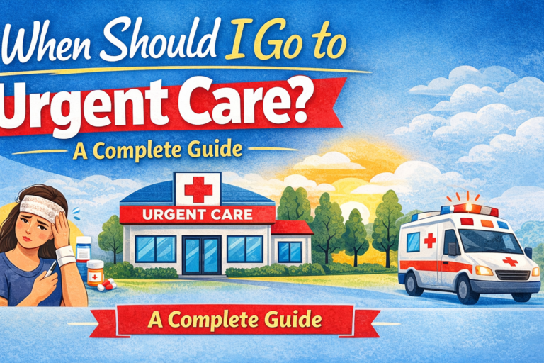 When Should I Go to Urgent Care? A Complete Guide